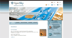 Desktop Screenshot of apersky.hu